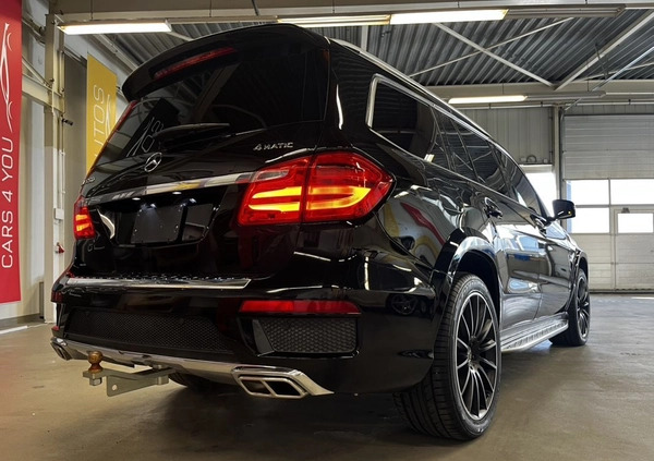 Mercedes-Benz GL cena 209000 przebieg: 82000, rok produkcji 2014 z Lubliniec małe 562